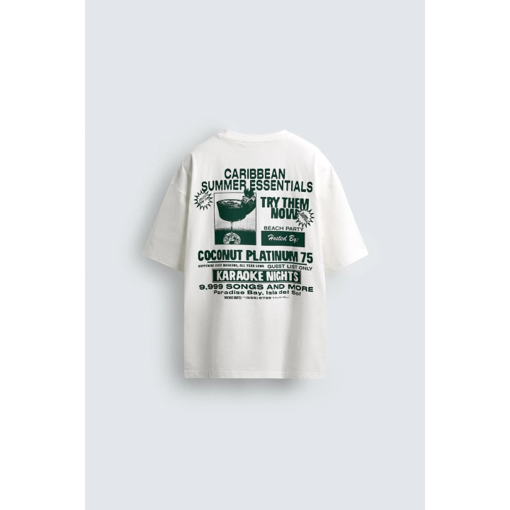 ФУТБОЛКА С ПРИНТОМ В ВИДЕ ТЕКСТА