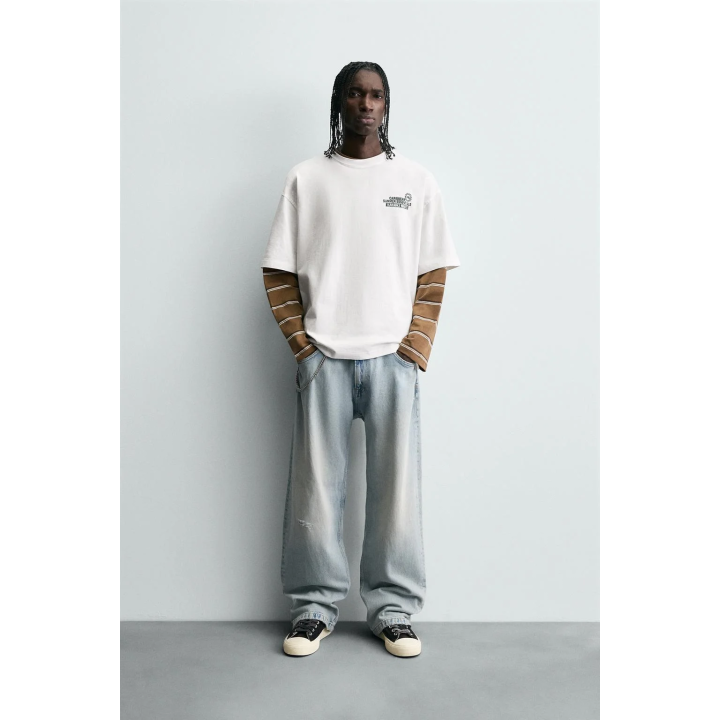 ФУТБОЛКА С ПРИНТОМ В ВИДЕ ТЕКСТА