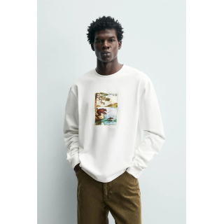 Футболка с принтом медведя