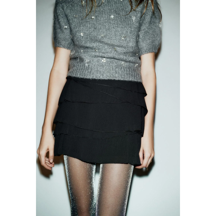 ЮБКА-ШОРТЫ С ВОЛАНАМИ