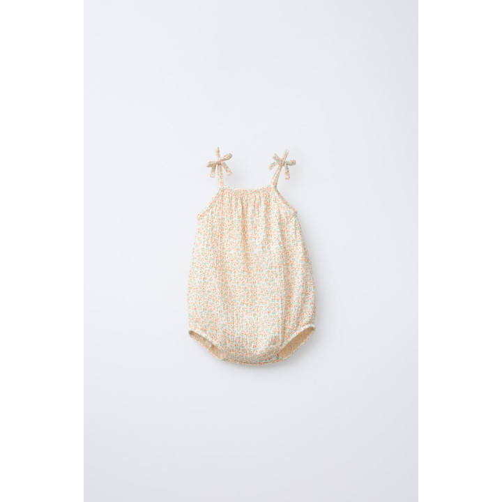 Боди с цветочным узором