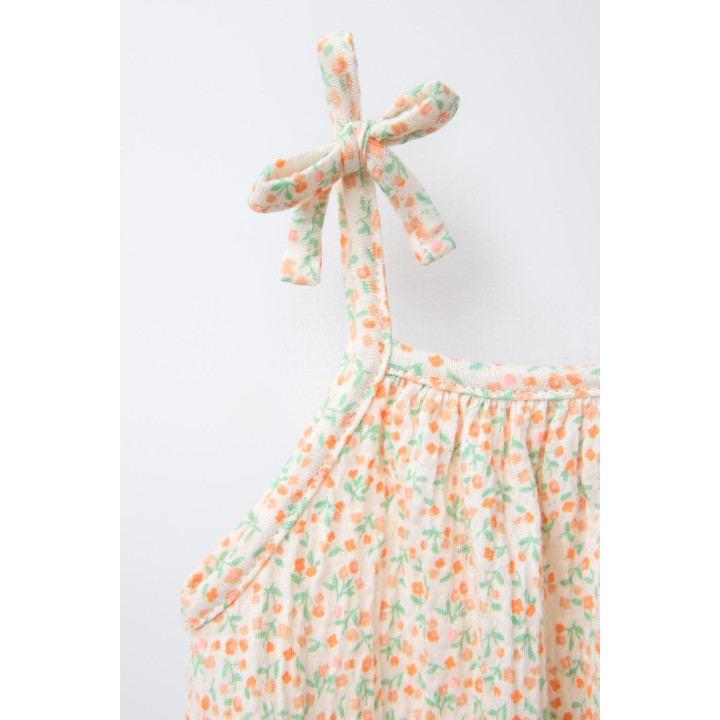 Боди с цветочным узором