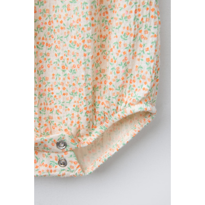 Боди с цветочным узором