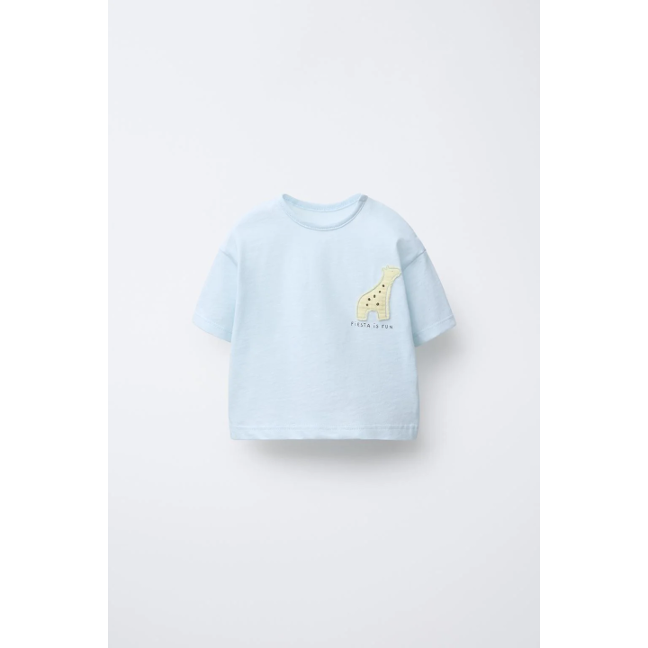 ФУТБОЛКА С АППЛИКАЦИЕЙ ЖИРАФ