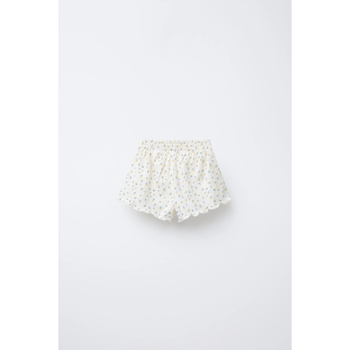 БЕРМУДЫ С ЦВЕТОЧНЫМ ПРИНТОМ