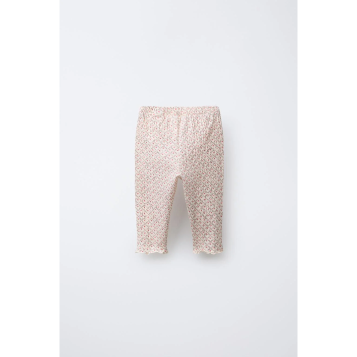 ЛЕГИНСЫ С ЦВЕТОЧНЫМ ПРИНТОМ