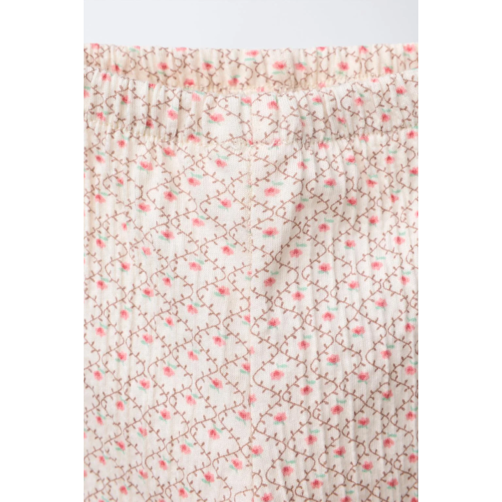 ЛЕГИНСЫ С ЦВЕТОЧНЫМ ПРИНТОМ