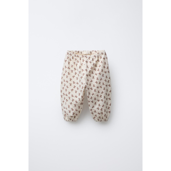 Брюки с медвежонком