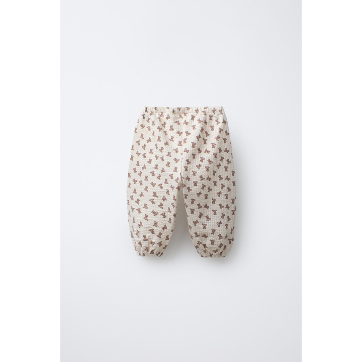 Брюки с медвежонком