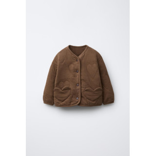 КУРТКА ФЛИСОВАЯ С СЕРДЕЧКАМИ