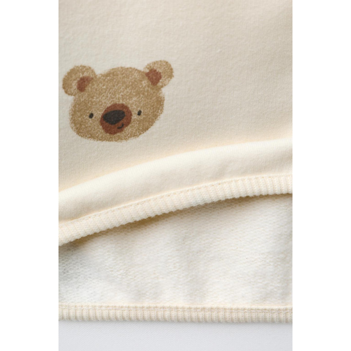 ТОЛСТОВКА С ПРИНТОМ «ЛЕС И МЕДВЕДЬ»