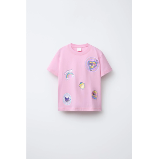 ФУТБОЛКА С НАШИВКАМИ KUROMI © SANRIO