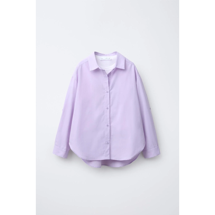 КОМПЛЕКТ: ОДНОТОННАЯ РУБАШКА И УКОРОЧЕННАЯ ФУТБОЛКА LILO & STITCH © DISNEY