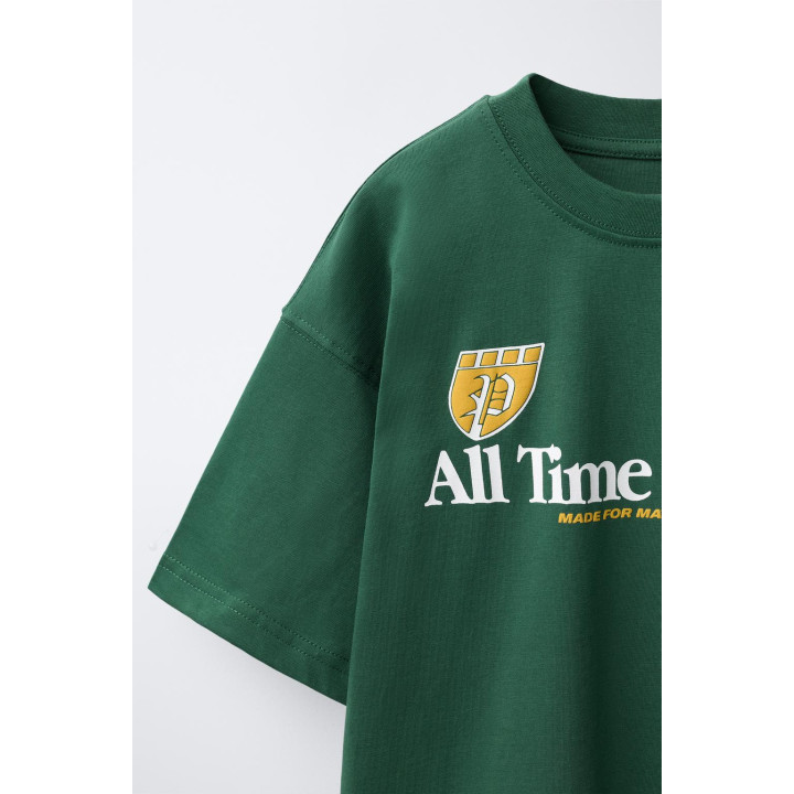 ФУТБОЛКА С ФУТБОЛЬНЫМ ПРИНТОМ