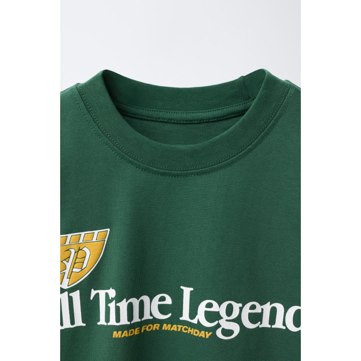 ФУТБОЛКА С ФУТБОЛЬНЫМ ПРИНТОМ