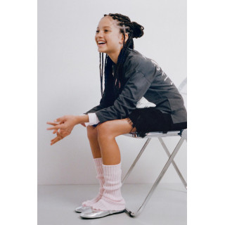 ЮБКА ИЗ ПОЛУПРОЗРАЧНОЙ ТКАНИ