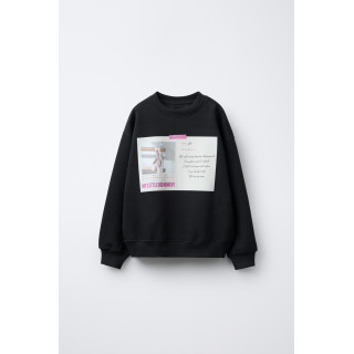 ТОЛСТОВКА С ФОТОПРИНТОМ «БАЛЕТ»