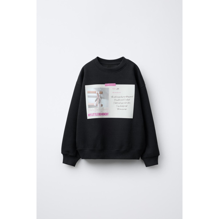 ТОЛСТОВКА С ФОТОПРИНТОМ «БАЛЕТ»