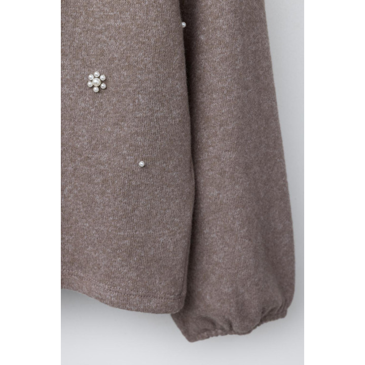 ЛОНГСЛИВ SOFT TOUCH С БУСИНАМИ