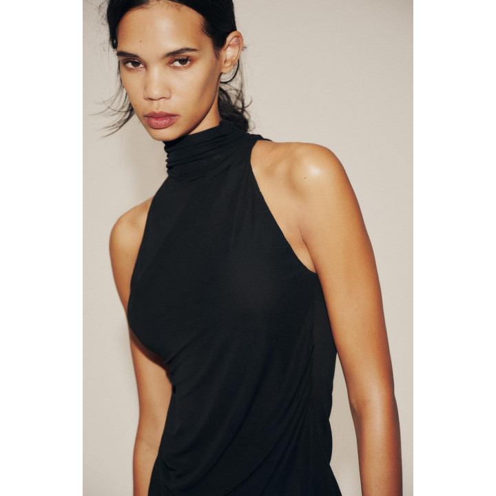 ПРОЗРАЧНЫЙ ТОП С ГОРЛОВИНОЙ ХАЛТЕР