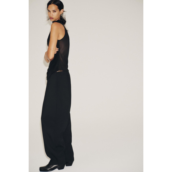 ПРОЗРАЧНЫЙ ТОП С ГОРЛОВИНОЙ ХАЛТЕР