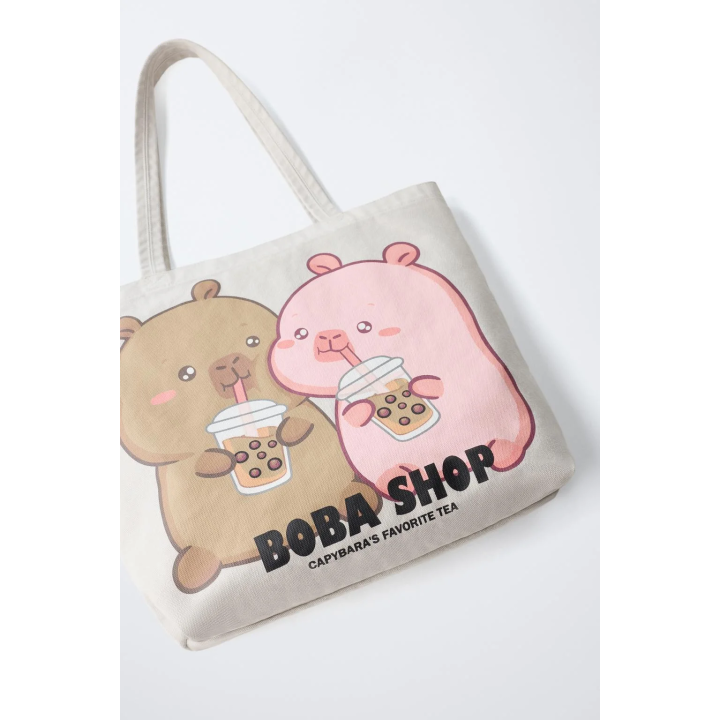 СУМКА-ШОПЕР CAPIBARA CAPYFUN ©