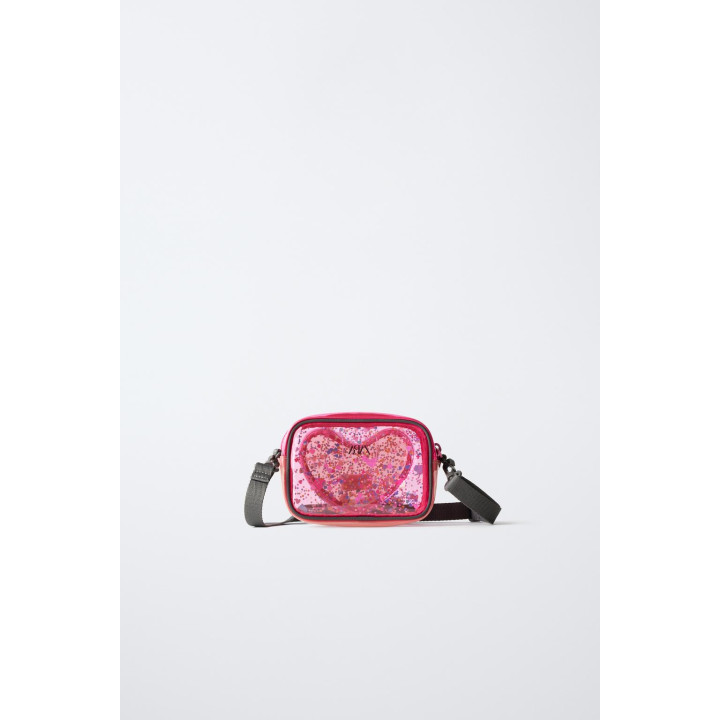 СУМКА ИЗ ВИНИЛА С СЕРДЦЕМ