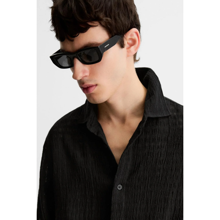 ЖАККАРДОВАЯ РУБАШКА ИЗ ЛЬНА И ХЛОПКА