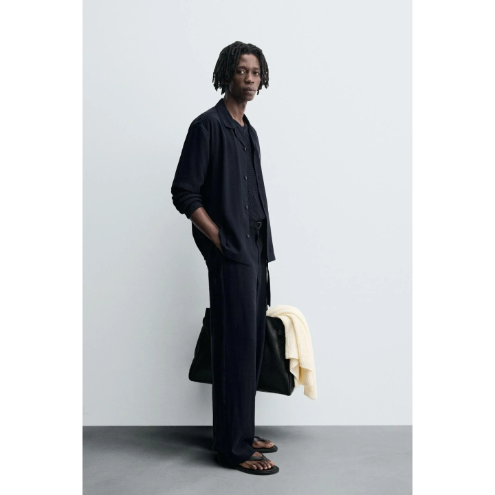 БРЮКИ RELAXED FIT С РЕМНЕМ