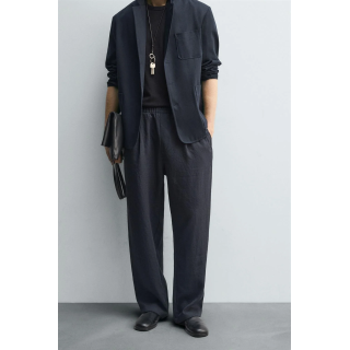 СТРУЯЩИЕСЯ БРЮКИ СО СКЛАДКАМИ