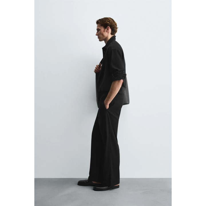 РУБАШКА RELAXED FIT ИЗ СТРУЯЩЕЙСЯ ТКАНИ