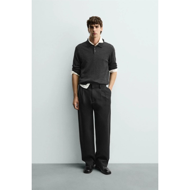 БРЮКИ RELAXED BALLOON FIT СО СКЛАДКАМИ