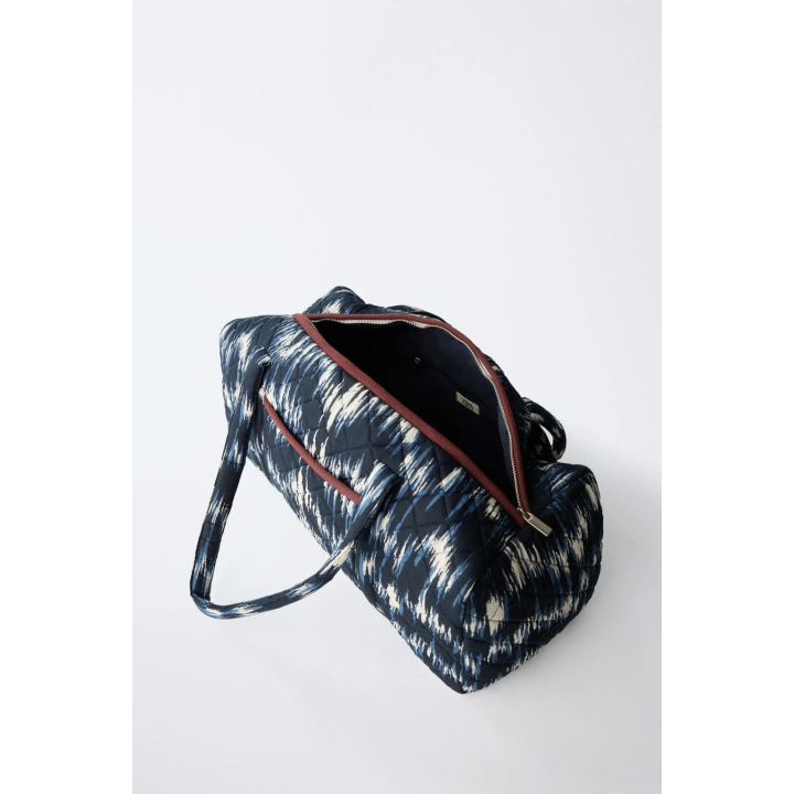 Сумка для боулинга с техникой тай-дай