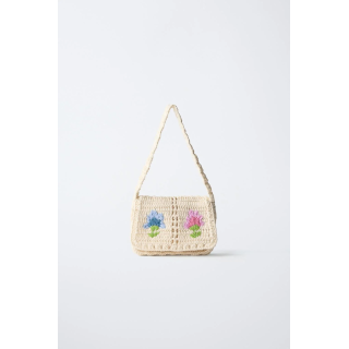 СУМКА ИЗ КРУЖЕВА КРОШЕ С ЦВЕТКОМ