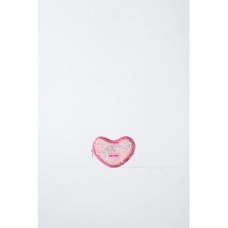 ВИНИЛОВЫЙ КОШЕЛЕК В ФОРМЕ СЕРДЦА