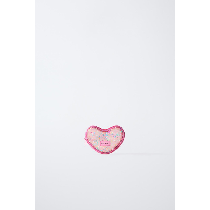 ВИНИЛОВЫЙ КОШЕЛЕК В ФОРМЕ СЕРДЦА