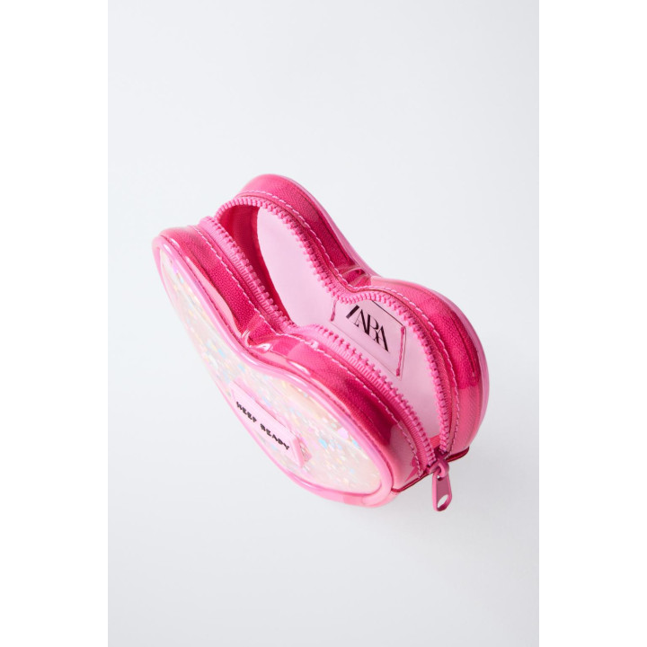 ВИНИЛОВЫЙ КОШЕЛЕК В ФОРМЕ СЕРДЦА