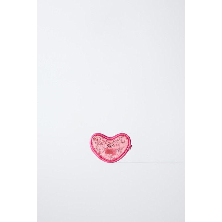 ВИНИЛОВЫЙ КОШЕЛЕК В ФОРМЕ СЕРДЦА