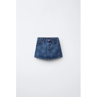 ДЖИНСОВАЯ ЮБКА СО ЗВЕЗДАМИ