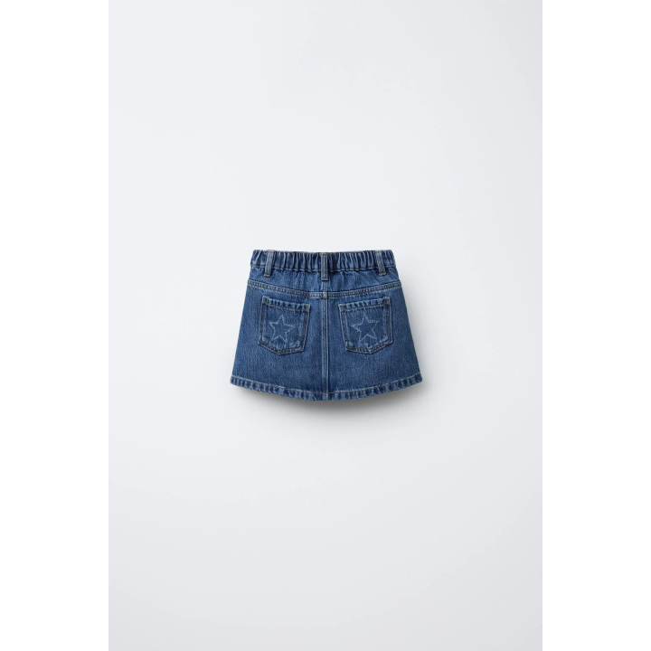 ДЖИНСОВАЯ ЮБКА СО ЗВЕЗДАМИ