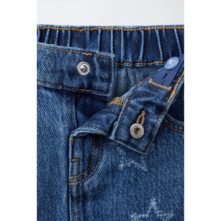 ДЖИНСОВАЯ ЮБКА СО ЗВЕЗДАМИ