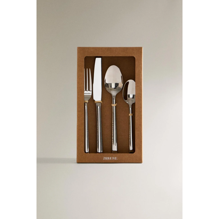 4-PIECE FORGED STEEL CUTLERY SET