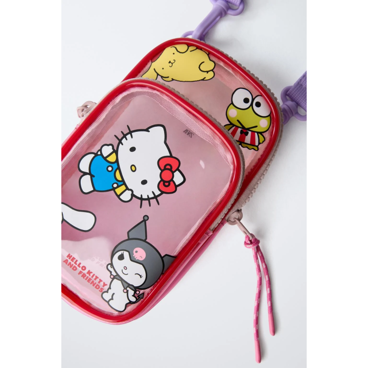 ВИНИЛОВЫЙ ЧЕХОЛ ДЛЯ МОБИЛЬНОГО ТЕЛЕФОНА HELLO KITTY AND FRIENDS © SANRIO