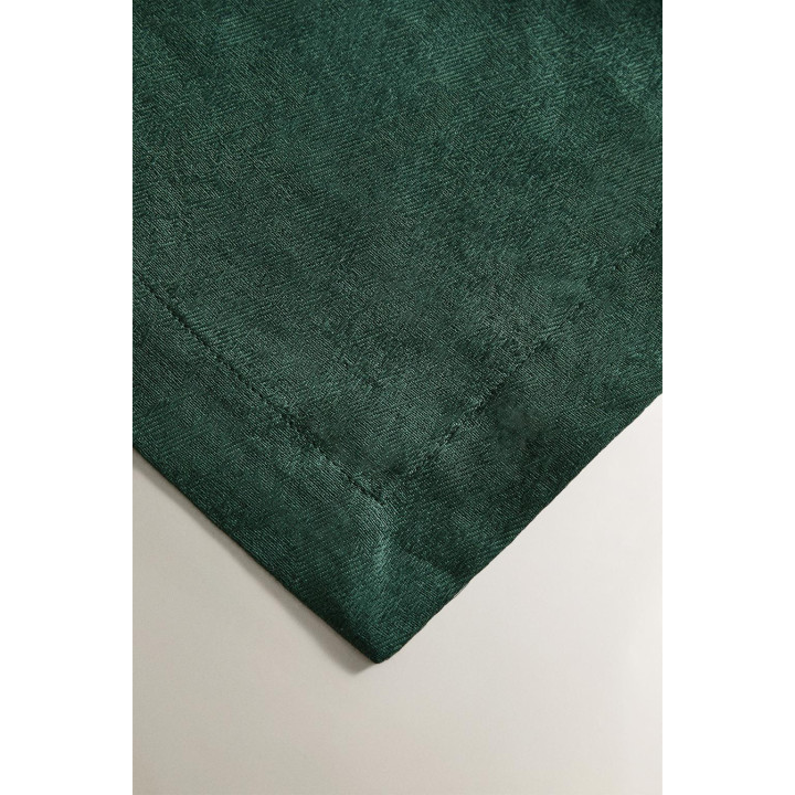 Рождественский хлопковый жаккардовый скатерть с ветками