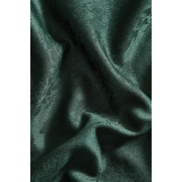 Рождественский хлопковый жаккардовый скатерть с ветками