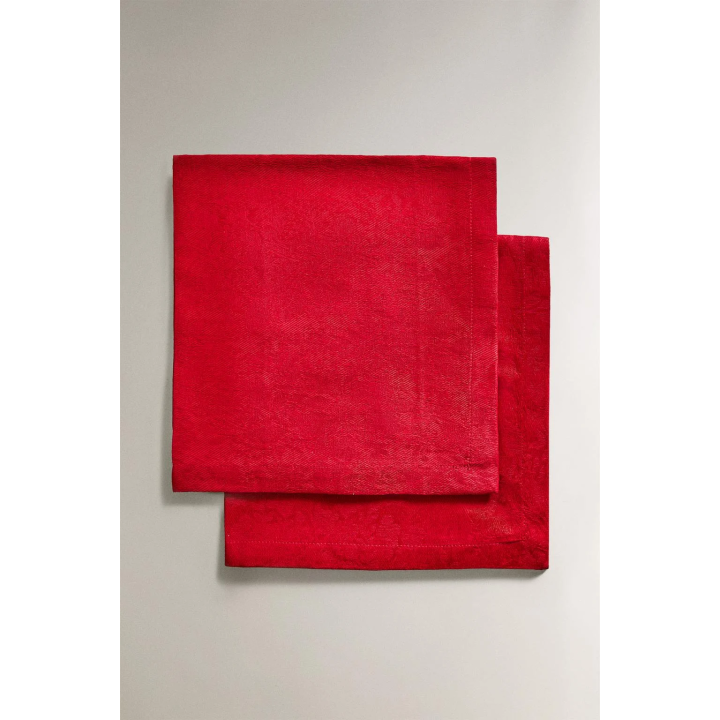 Набор салфеток с елочным узором джаккард (набор из 2 штук)