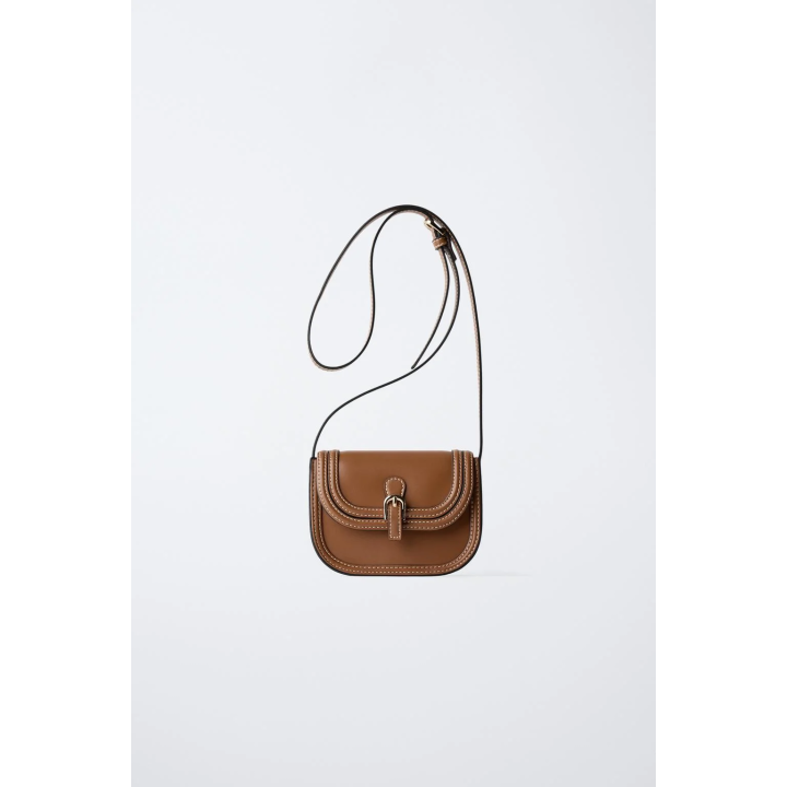 МИНИ-СУМКА С ПРЯЖКОЙ