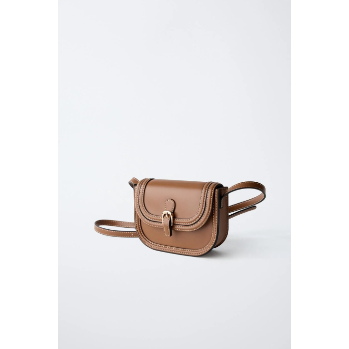 МИНИ-СУМКА С ПРЯЖКОЙ