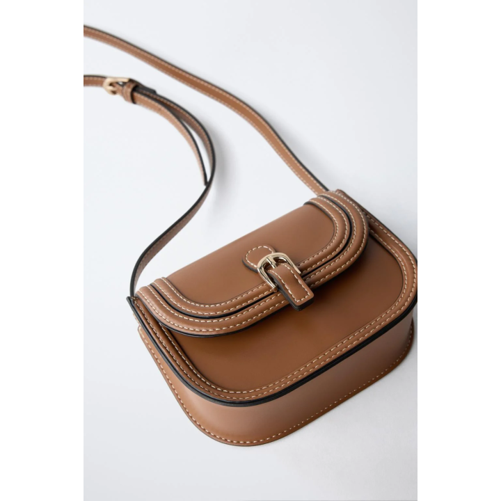 МИНИ-СУМКА С ПРЯЖКОЙ