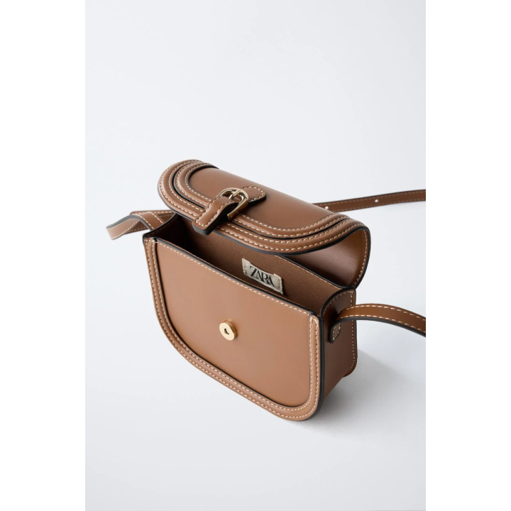 МИНИ-СУМКА С ПРЯЖКОЙ